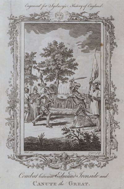 Combat entre Edmond Côte-de-Fer et Canut le Grand - Samuel (after) Wale