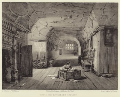 Knole, la galerie des domestiques - Samuel A. Rayner