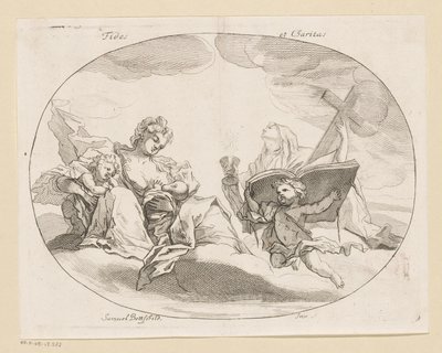 Fides (Foi) et Charitas (Charité) - Samuel Bottschild