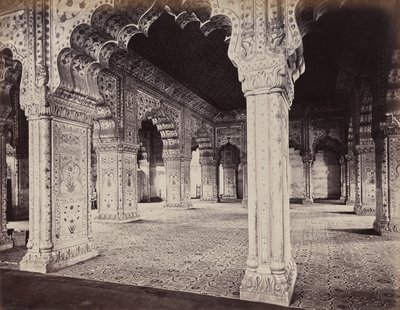Delhi. Le palais de l