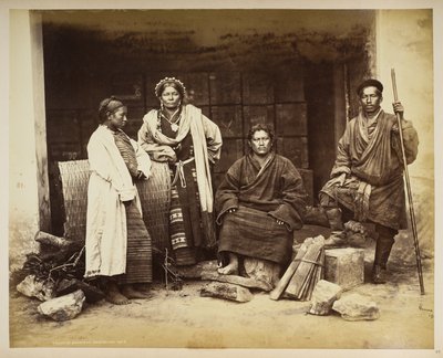 Groupe de Bhooteas, Darjeeling, de 