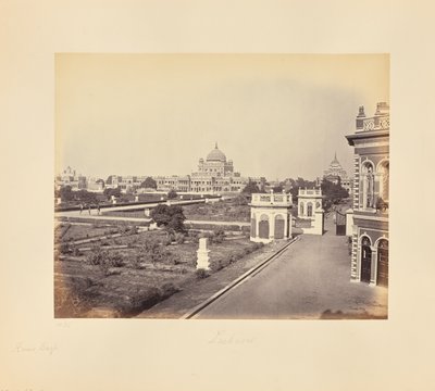 Lucknow ; le Kaiser Bagh - Samuel Bourne