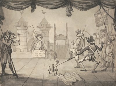 Une version amphithéâtrale de la chute de la Bastille - Samuel Collings