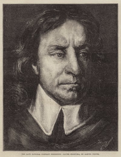 La dernière exposition nationale de portraits, Oliver Cromwell - Samuel Cooper