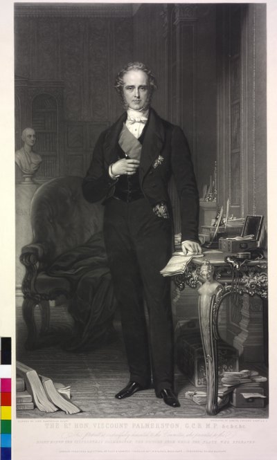 3e vicomte Palmerston Temple - Samuel Cousins