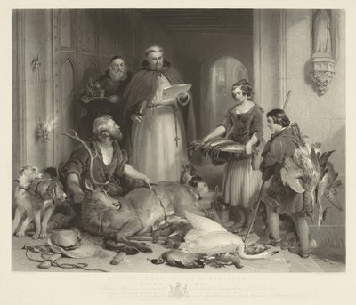 Abbaye de Bolton au temps jadis - Samuel Cousins