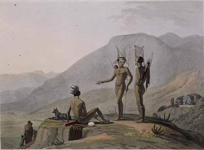 Hottentots Bush-Men armés pour une expédition, planche 2 de 