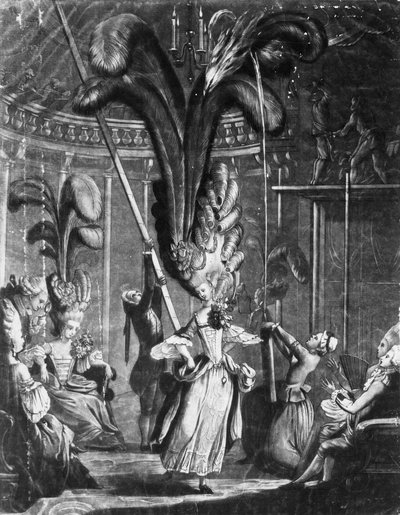 Un conseil aux dames de prendre soin de leurs têtes, imprimé par Sayer + Bennet, 1776 - Samuel Hieronymous Grimm