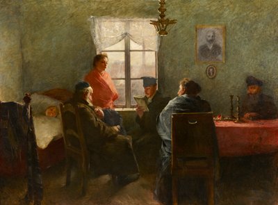 Le repos du sabbat - Samuel Hirszenberg