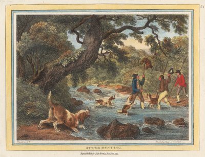 Chasse à la loutre - Samuel Howitt