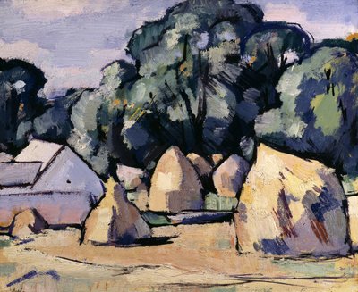 Bâtiments de la ferme de Laggan près de Dalbeattie - Samuel John Peploe