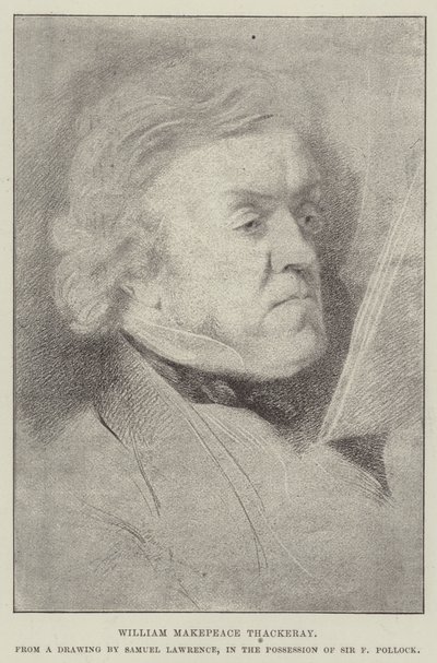 William Makepeace Thackeray - Samuel Lawrence
