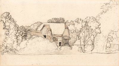 Une ancienne grange à Shoreham - Samuel Palmer