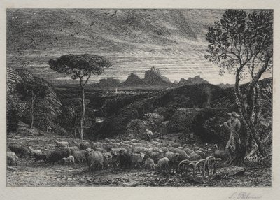 Ouvrir le pli - Samuel Palmer