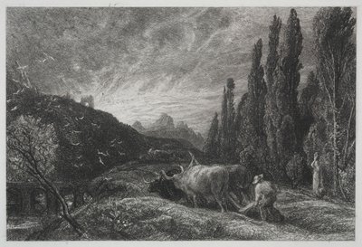 Le Laboureur matinal - Samuel Palmer