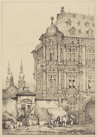 Château de Martinsbourg, Mayence - Samuel Prout