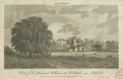 Lichfield - Saule de "Dr. Johnson" - Samuel Rawle