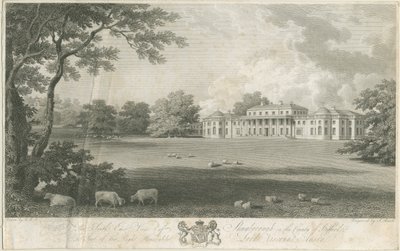 Manoir de Shugborough - Samuel Rawle