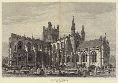 Cathédrale de Chester (gravure) - Samuel Read
