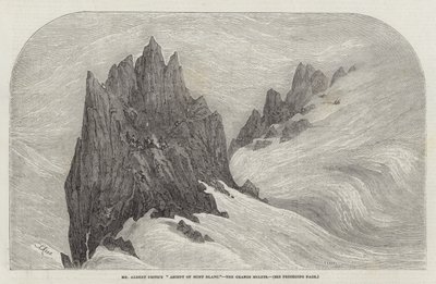 Ascension de M. Albert Smith au Mont Blanc, les Grands Mulets - Samuel Read