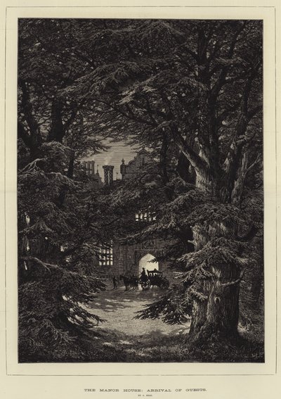 La Maison de Maître, Arrivée des invités - Samuel Read
