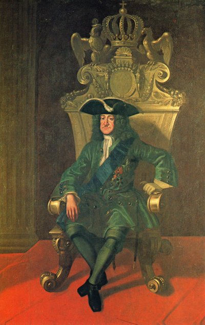 Portrait de Frédéric Ier de Prusse - Samuel Theodor Gericke