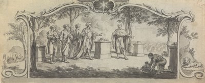 Conception pour une illustration de livre : ? Un sacrifice avant une bataille - Samuel Wale