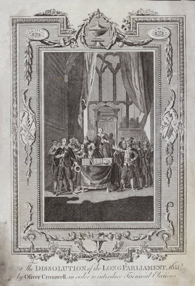 Dissolution du Long Parlement - Samuel Wale