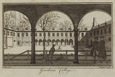 Gresham College à Londres - Samuel Wale