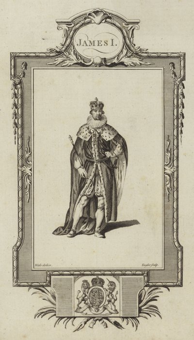 Portrait de Jacques Ier - Samuel Wale