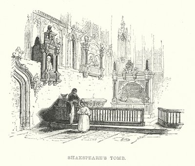 Tombe de Shakespeare - Samuel Williams