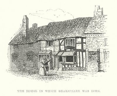 La maison où est né Shakespeare - Samuel Williams