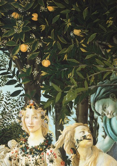 Flore, Zéphyr et Cloris, (détail) de L