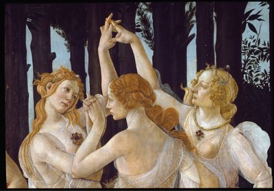 Printemps (détail représentant les trois grâces) - Sandro Botticelli