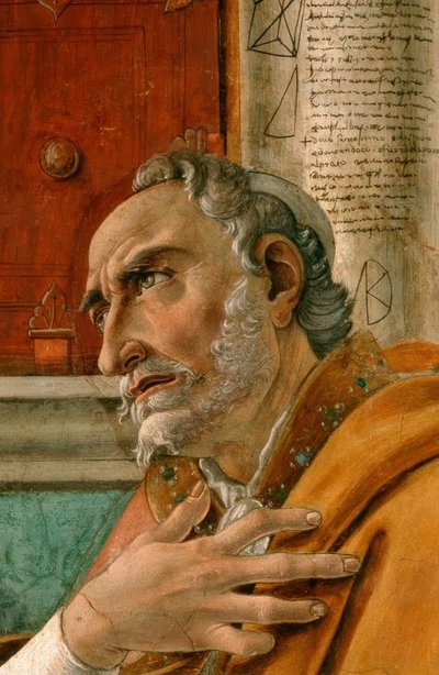 Saint Augustin - Sandro Botticelli