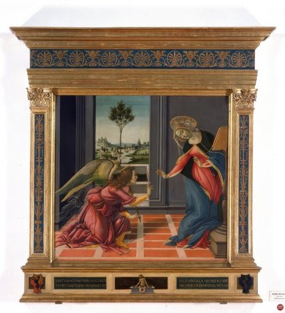 Annonciation à Marie - Sandro Botticelli