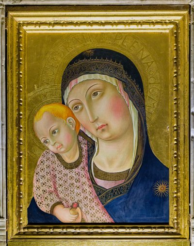 Madone du pilier - Sano di also Ansano di Pietro di Mencio Pietro