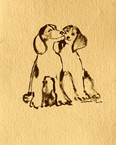 Amour de chiot - Santhosh ch