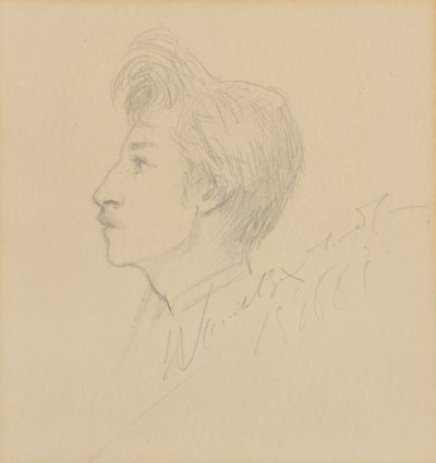 Portrait de W. Graham Robertson - Sarah Bernhardt