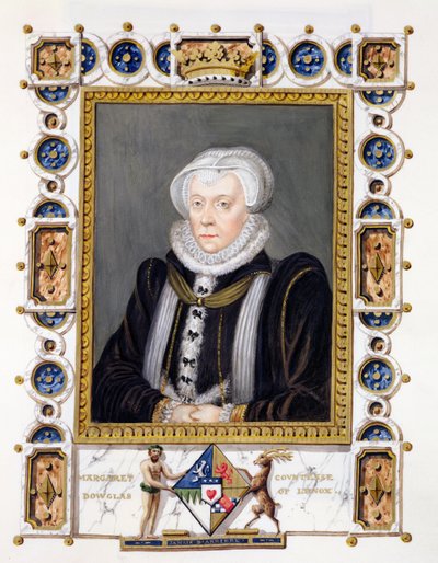 Portrait de Margaret Douglas (1515-78) Comtesse de Lennox de 