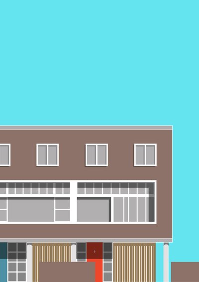 1-3 Willow Road, 2020 (numérique) - Sarah Evans