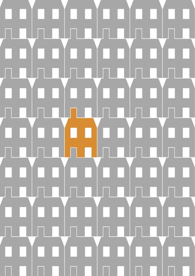 Grey Paper House_Large, 2020 (numérique) - Sarah Evans