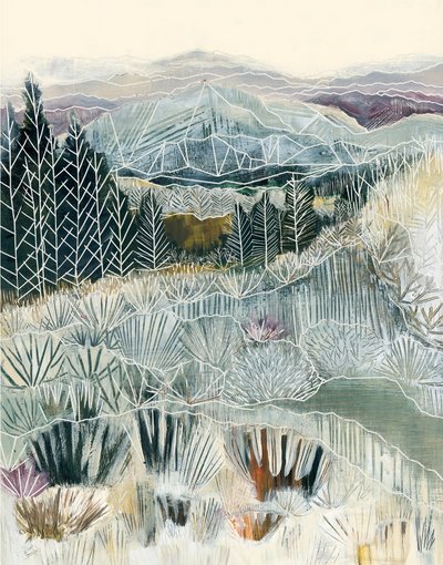 Paysage de montagne givré - Sarah Fitzgerald