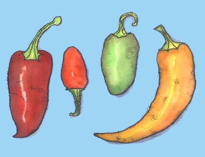 Piments - Sarah Thompson Engels