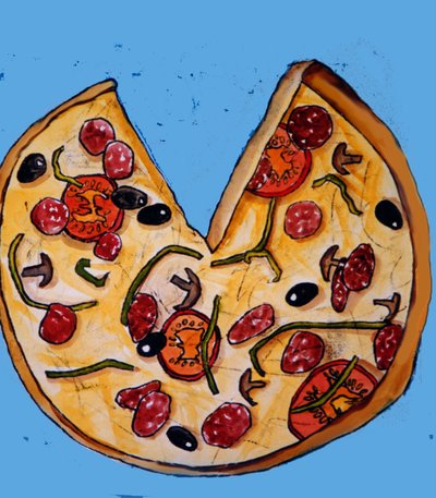 Pizza, 2017 - Sarah Thompson Engels