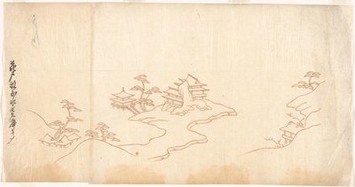 Paysage de style chinois - Sasaya (workshop of)