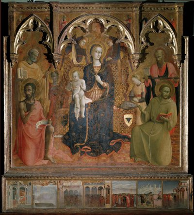 Polyptyque de Notre-Dame des Neiges - Sassetta (c.1392 1450)