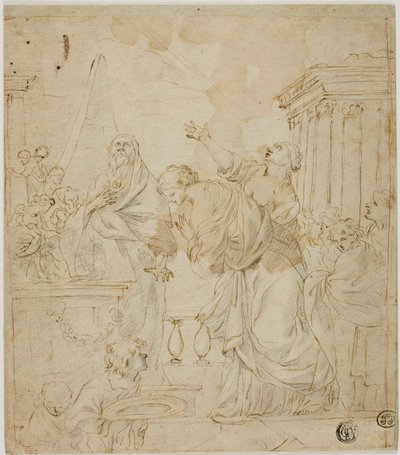 Sacrifice de la fille de Jephté - Sébastien Bourdon