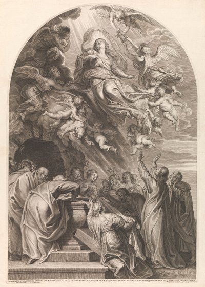 Ascension de Marie - Schelte Adamsz. Bolswert