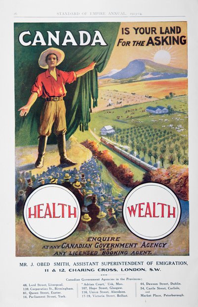 Affiche promouvant l